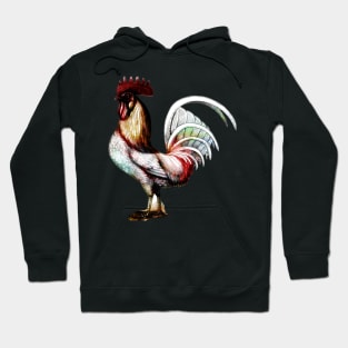 Vintage Rooster Hoodie